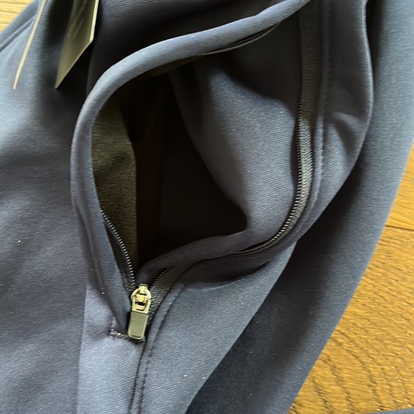 NWT Baleaf Fleece Running Track Pants XS Navy - Picture 8 of 10